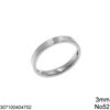 Stainless Steel Flat Ring 3mm