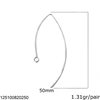 Silver 925 Earring Hook 20-50mm