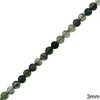 Agate Green Beads 3mm