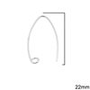 Silver 925 Earring Hook 35-50mm 