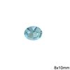Oval Crystal 8x10mm