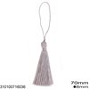 Rayon Tassel 70mm with Head Knot 8mm