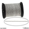 Silver 925 Twisted Chain  1.45m, 6gr/m
