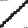 Synthetic Zircon Round Faceted Beads 2mm