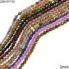 Synthetic Zircon Round Faceted Beads 2mm