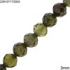 Synthetic Zircon Round Faceted Beads 3mm 
