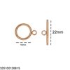 Stainless Steel Toggle Clasp 10-22mm