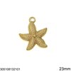 Stainless Steel Pendant Starfish 17-36mm