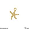 Stainless Steel Pendant Starfish 17-36mm