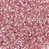 Glass Round Bugle Bead 3mm