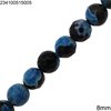 Agate Faceted Beads 8mm