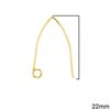 Silver 925 Earring Hook 35-50mm 