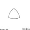 Stainless Steel Triangle Ring 12-20mm