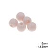 Plastic Round Bead 12mm with Hole 3.5mm