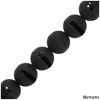 Onyx Beads Matte with Loustre Line 8mm