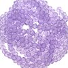 Round Faceted Glass Beads 4mm