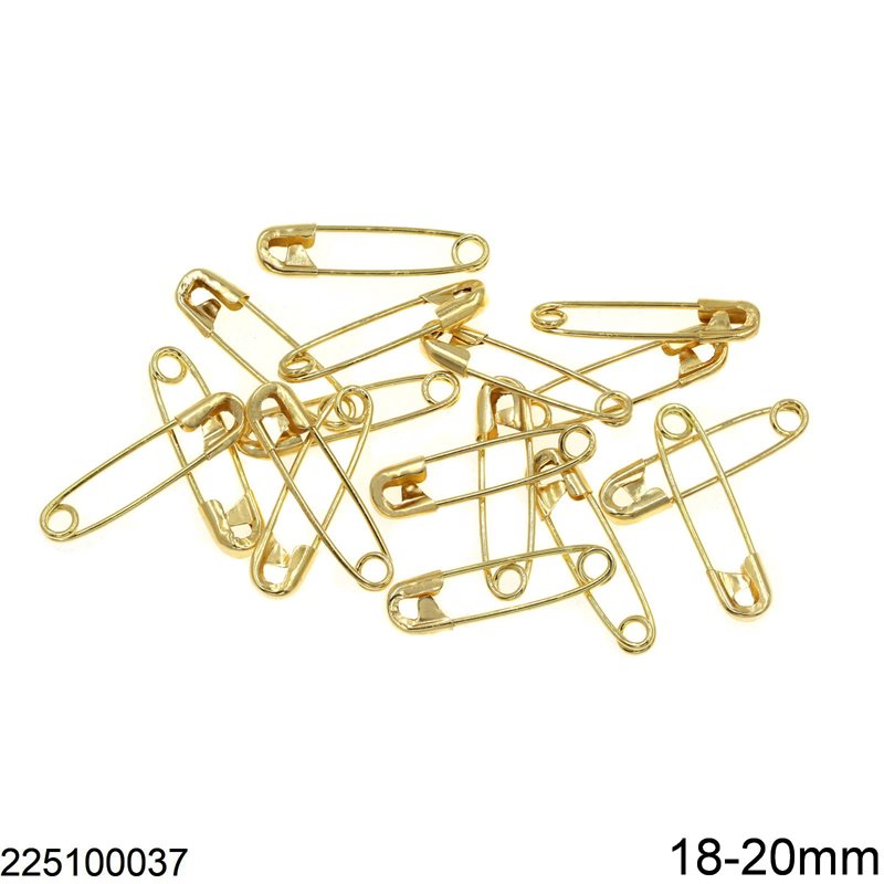 Brass Safety Pin 18-20mm