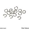 Iron Jump Ring 10x1.8mm