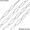 Stainless Steel Link Chain Soldered 20-30mm