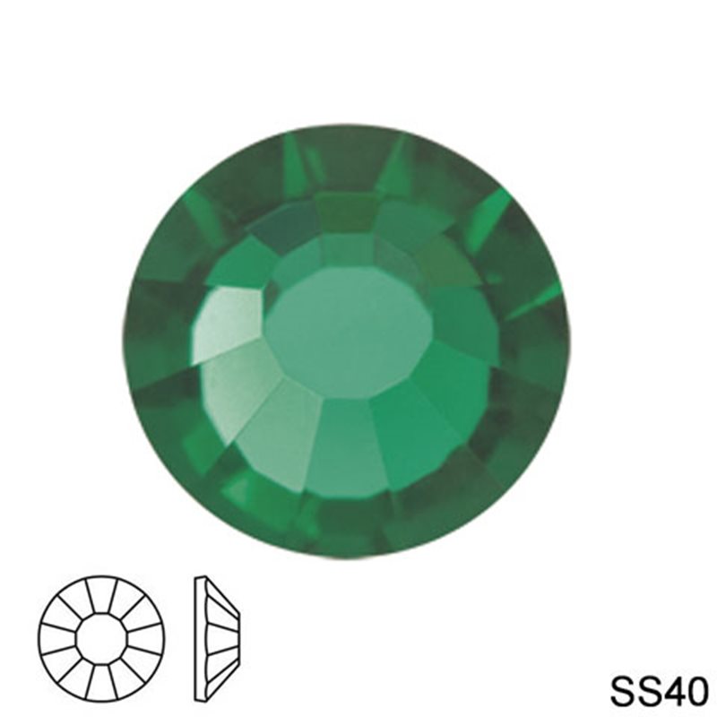 SS40 MC ROSE Flatback Preciosa