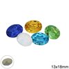 Oval Rhinestone 13x18mm