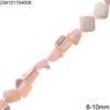 Shell Beads Irregular Shaped Dyed 8-10mm