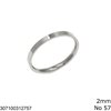 Stainless Steel Flat Ring 2mm