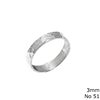Silver 925  Hammered Ring 3mm