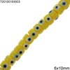 Glass Rodelle Beads 6x10mm