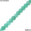 Jade Rodelle Faceted Rodelle Beads 5x8mm