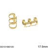Stainless Steel Ear Cuffs 6-17.5mm