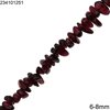 Garnet Chips Beads 6-8mm, 80cm