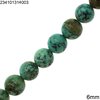 Howlite Turquoise Round Beads 6mm
