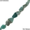 Semi Precious Stones Irregular Beads 10-12mm
