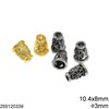 Casting Cap 10.4x8mm with Hole 3mm