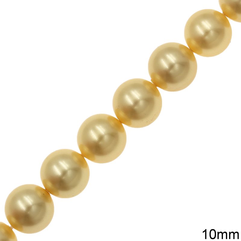 Shell Round Beads 10mm