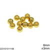 CCB Pearl Bead 6-10mm with Hole 2-3mm
