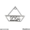 2024 New Years Lucky Charm Ship 35x44mm