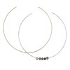 Stainless Steel Round Wire Collar Necklace 1.8mm