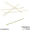 Silver 925 Head Pin Thickness 0.6mm with Ball 