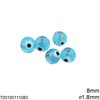 Glass Round Evil Eye Bead 8-20mm