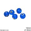 Glass Round Evil Eye Bead 8-20mm