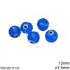 Glass Round Evil Eye Bead 8-20mm