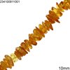 Amber Chips Beads 10mm