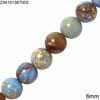 Jasper Round Beads 6mm