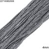 Synthetic Flat Braided Cord 4mm