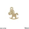 Casting Pendant Horse Toy 18mm