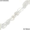 Semi Precious Stones Irregular Beads 10-12mm