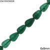 Jade Pearshaped Beads 6x9mm