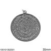 Silver 925 Pendant Disk of Phaistos 35mm